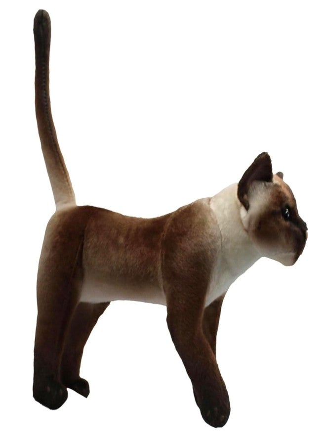 Tickles Musical Standing Cat with Meow Meow Sound Soft Stuffed Plush Animal Toy for Kids Boys & Girls Birthday Gift (Color: Brown, Size: 35 cm) - Image 5